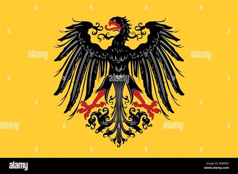 Holy roman empire flag Stock Vector Images - Alamy