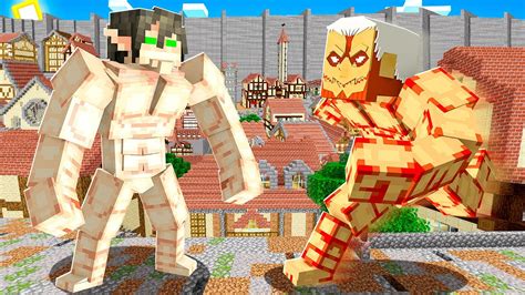 ATTACK ON TITAN IN MINECRAFT! - YouTube