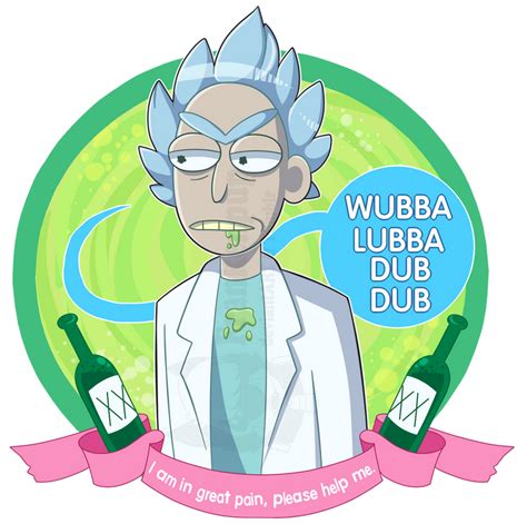 Wubba Lubba Dub Dub by FrankenPup on DeviantArt