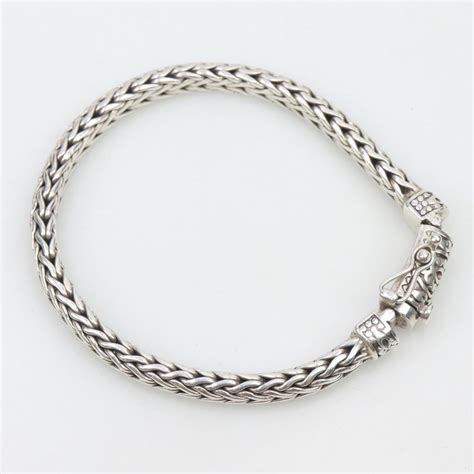 Sterling Silver Engraved Bracelet | Property Room