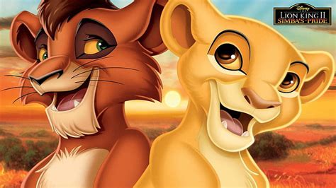 HD wallpaper: The Lion King 2 Simba’s Pride Kiara And Kovu Disney ...