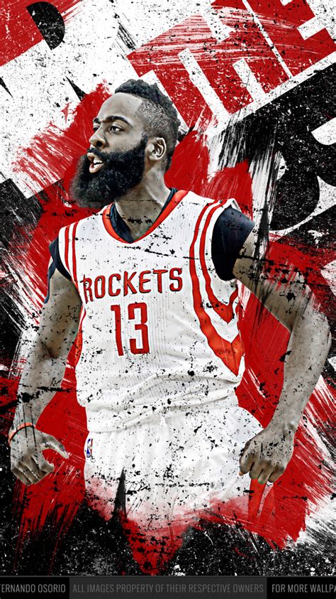 James Harden Phone Wallpaper - Mobile Abyss