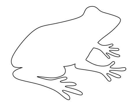 Create Adorable Frog Crafts with This Free Printable Pattern!