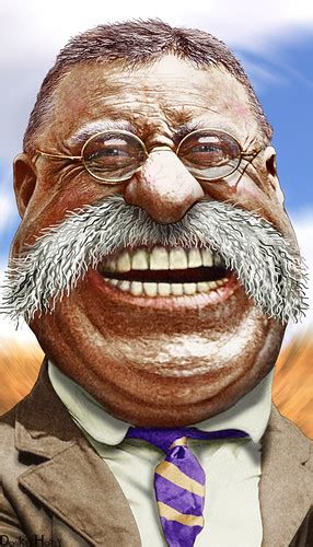 Teddy Roosevelt - Caricature | Theodore "Teddy" Roosevelt, 2… | Flickr