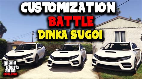 Dinka Sugoi Customization Battle! | GTA Online (with @HarmNone and @gtanpc) - YouTube