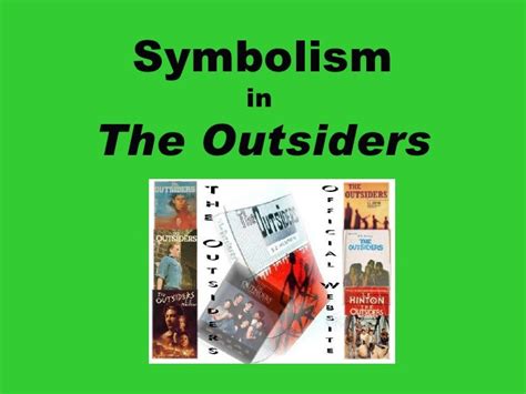 Symbols In The Outsiders Book