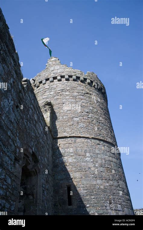 Harlech Castle North Wales Stock Photo - Alamy