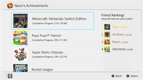 Nintendo Switch Achievements! (***MOCK UP NOT REAL***) : NintendoSwitch