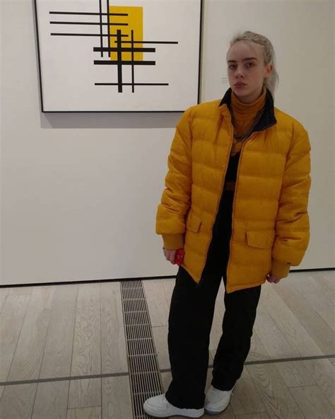 Billie Eilish Yellow Jacket | Billie eilish, Billie, Celebrity outfits