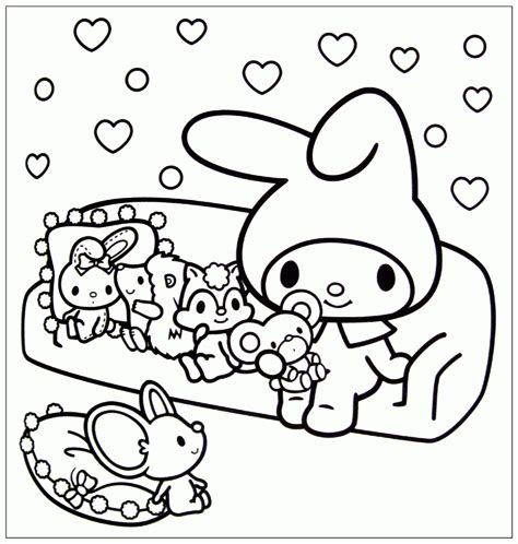 Cinnamoroll Coloring Pages - Coloring Home
