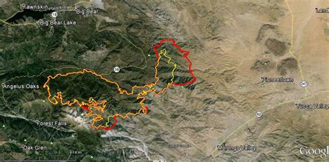 Lake Fire, east of San Bernardino, California - Wildfire Today