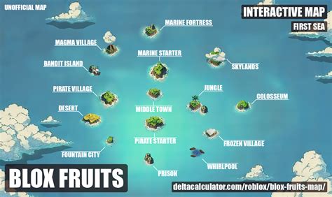 Blox Fruits map - All locations and NPCs😧 Descubra tudo sobre o Wehen!