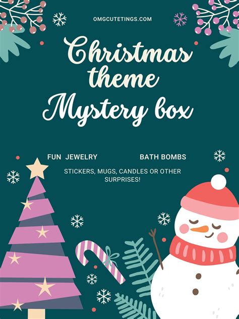 Christmas Mystery Box Holiday Mystery Box Holiday Mystery Bundle December Gifts Unique Gifts for ...