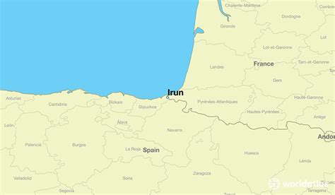 Where is Irun, Spain? / Irun, Basque Country Map - WorldAtlas.com