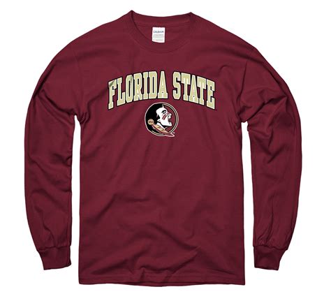 Florida State Seminoles Long Sleeve T-Shirt- Garnet Midsize (#41990 / 6 ...