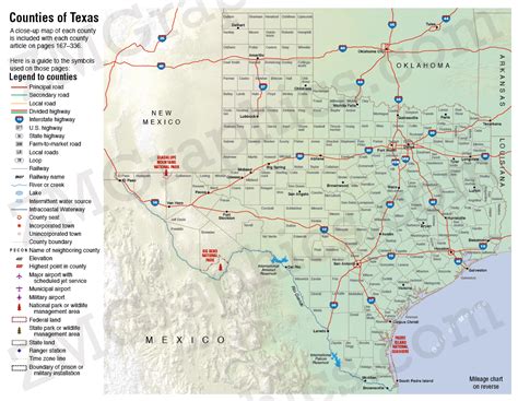 Texas Almanac, cartography by Carol Zuber-Mallison•ZM Graphics