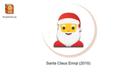 🎅 Santa Claus Emoji – Meaning, Pictures, Codes