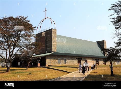 Roman Catholic Cathedral in Lusaka, Zambia Stock Photo - Alamy