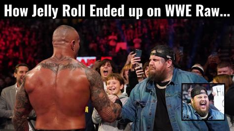 How Jelly Roll Ended up on WWE Raw and Meeting with Randy Orton | WWE ...