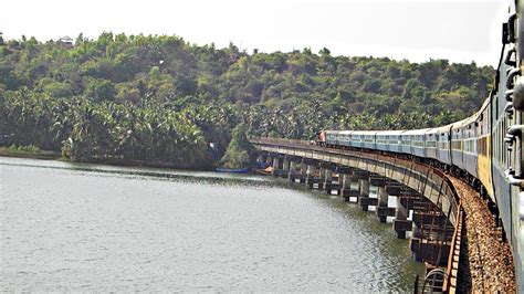 Konkan Railway Special | Blasting over the longest bridge and through unique circular tunnels ...