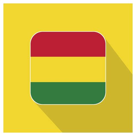 Bolivia flag design vector 13365853 Vector Art at Vecteezy