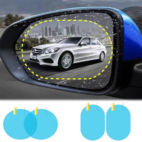 1Pair-Car-Rearview-Mirror-Sticker-Round-Rainproof-Anti-fog-Waterproof ...