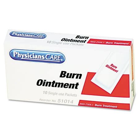 PhysiciansCare Burn Ointment, 10 count - Walmart.com