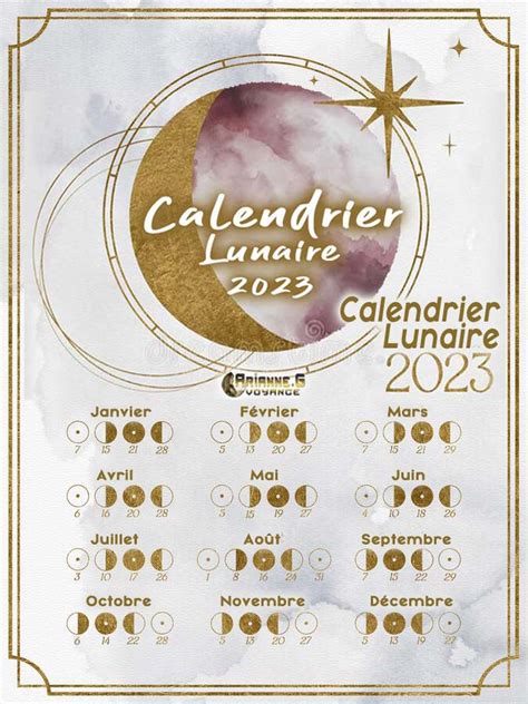 Pleine Lune Calendrier 2023 Calendrier 2023 Rezfoods Resep Masakan ...