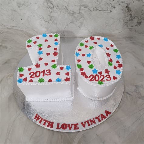 10th Anniversary Cake | Yummy cake