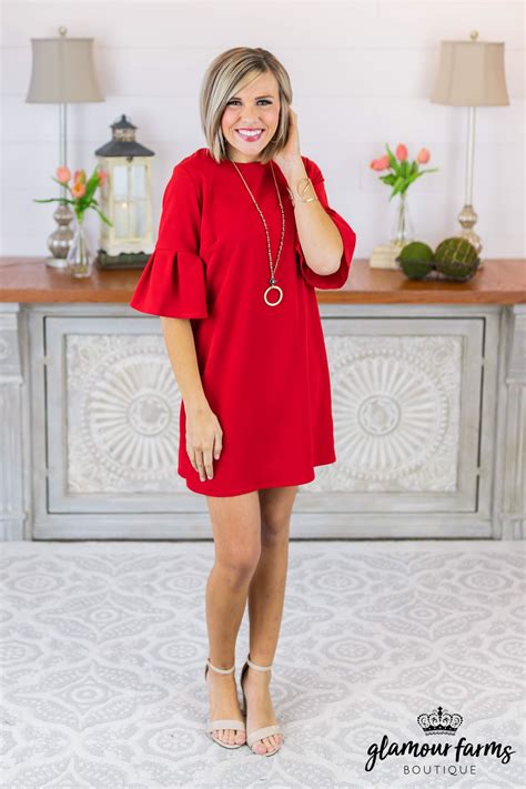 Red dress | Wear red dress, Red dresses classy, Red shirt dress