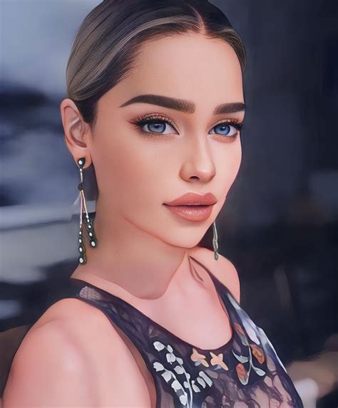 Emilia Clarke by Celebcartoonizer on DeviantArt