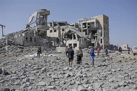 Saudi-led airstrikes on Yemen rebel-run prison kill over 100 | The ...