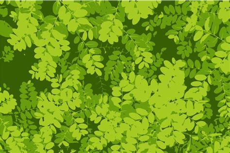 Pattern of green leaf background-tra ~ Patterns on Creative Market