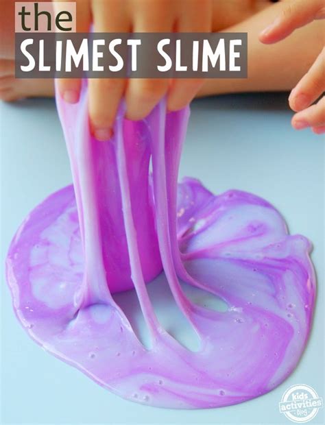 4 Ingredient Glowing Slime Recipe Goo Recipe, Diy Slime Recipe, Playdough Slime, Slimy Slime ...