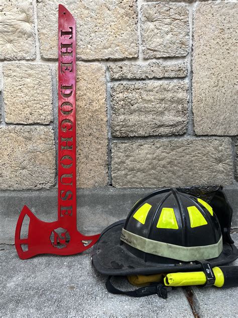 Firefighter Axe Maltese Cross - Countryside Cuts Metalworks