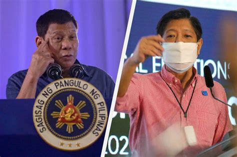 After calling him 'spoiled, weak,' Duterte claims Marcos has no ill ...