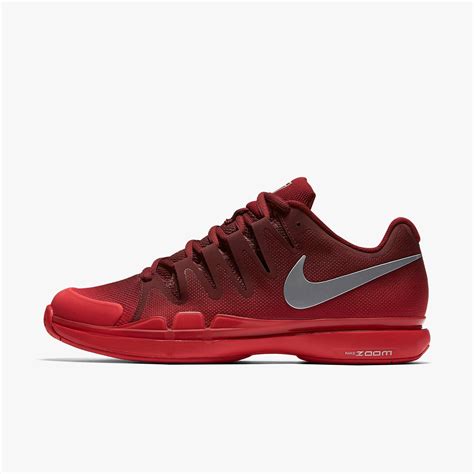 Nike Mens Zoom Vapor 9.5 Tour Tennis Shoes - Team Red/Siren Red ...