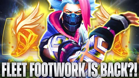 IS FLEET FOOTWORK BACK FOR YASUO?! - YouTube