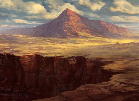 Plateau MtG Art from Vintage Masters Set by Noah Bradley - Art of Magic ...