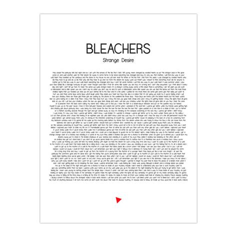 Bleachers I Wanna Get Better Lyrics