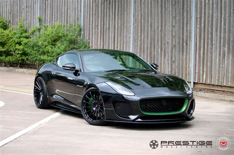 Lister's Jaguar F-Type SVR Has Custom Green Accents, Vossen Wheels ...