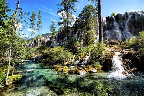 China 10 MKm2 Collection - Jiuzhaigou Waterfalls I Photograph by ...