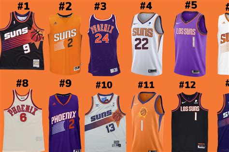 Suns uniforms over the years: Which ones were the best? - Bright Side ...