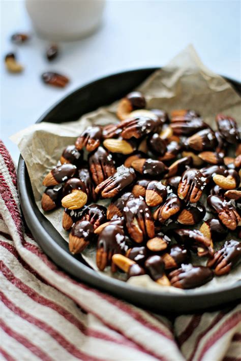 Chocolate Covered Nuts Recipe | Good Life Eats