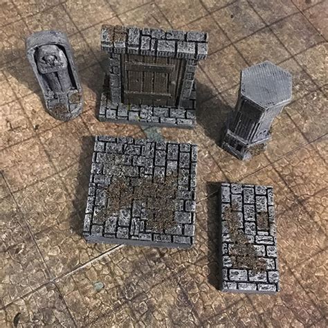 3D Printable Dungeon Tiles - EpicDungeonTiles