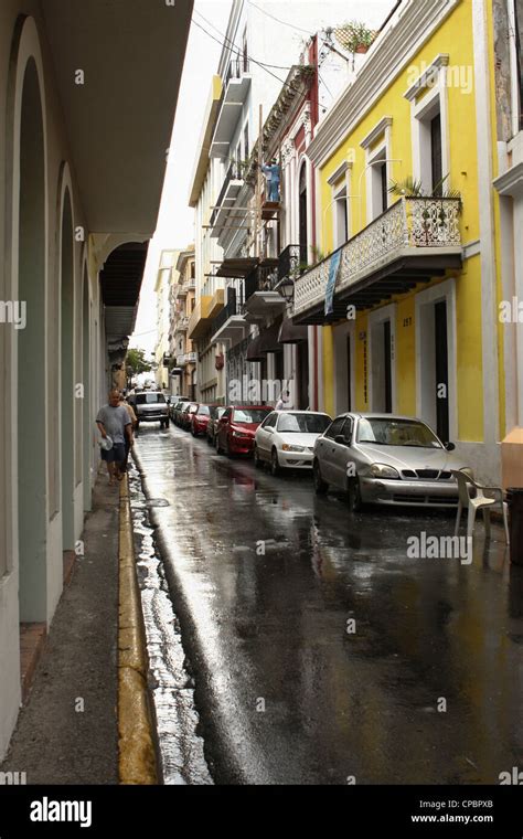 San Juan, Puerto Rico, The old town Stock Photo - Alamy