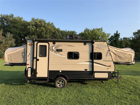 Clipper Coachmen Hybrid Travel Trailer | Hoosierland Campground