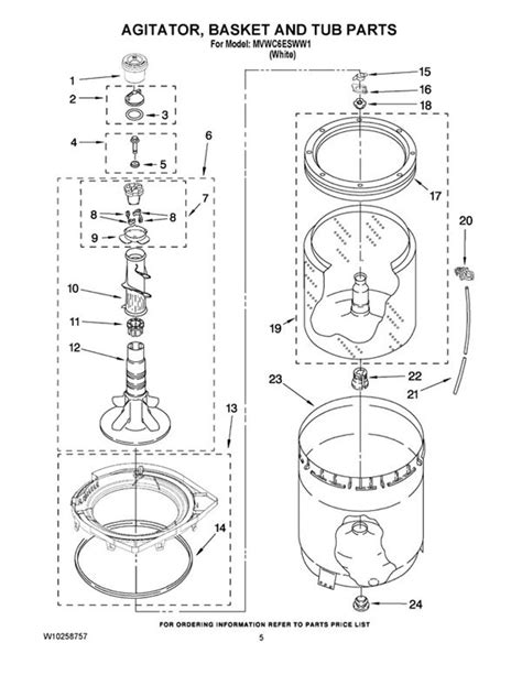 Maytag Washer Parts Diagram