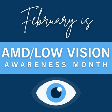 February is Low Vision/AMD Awareness Month - North Central Sight ...