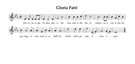 Gloria Patri | Redeemer Presbyterian Church Austin Texas